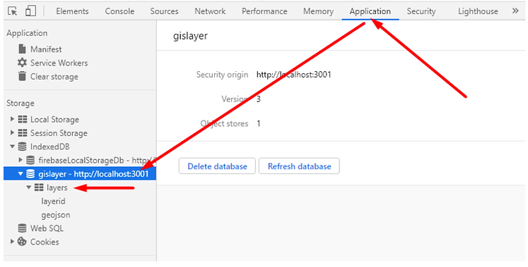 Browser IndexedDB Checks