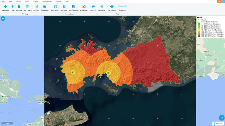 Wind Power Plants and GIS