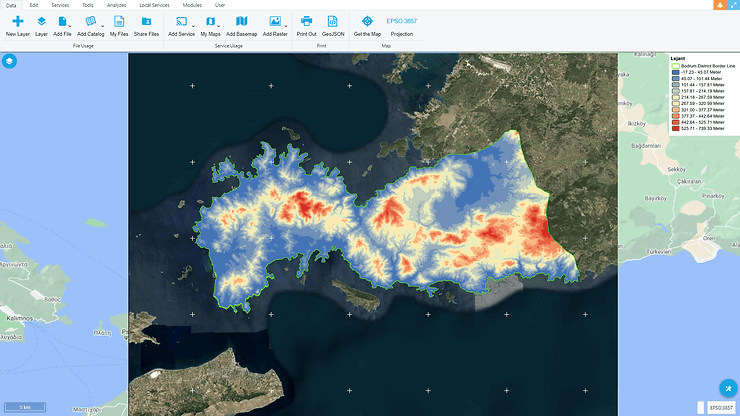 Digital Elevation Model